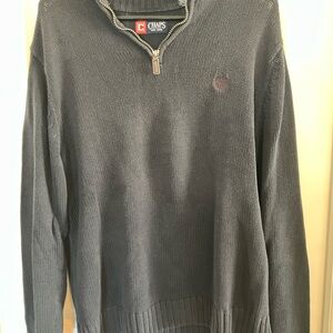 Chaps Men's Navy Blue Sweater